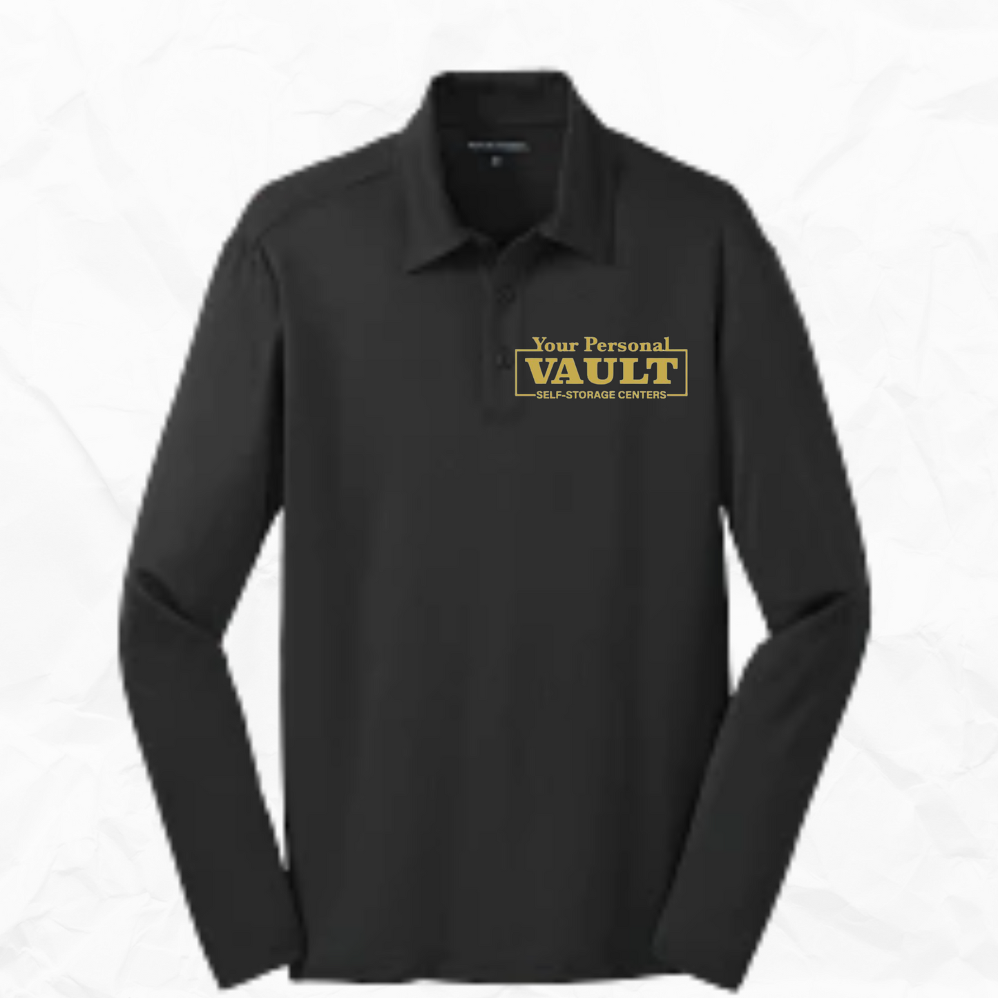 Your Personal Vault LONG SLEEVE Polo