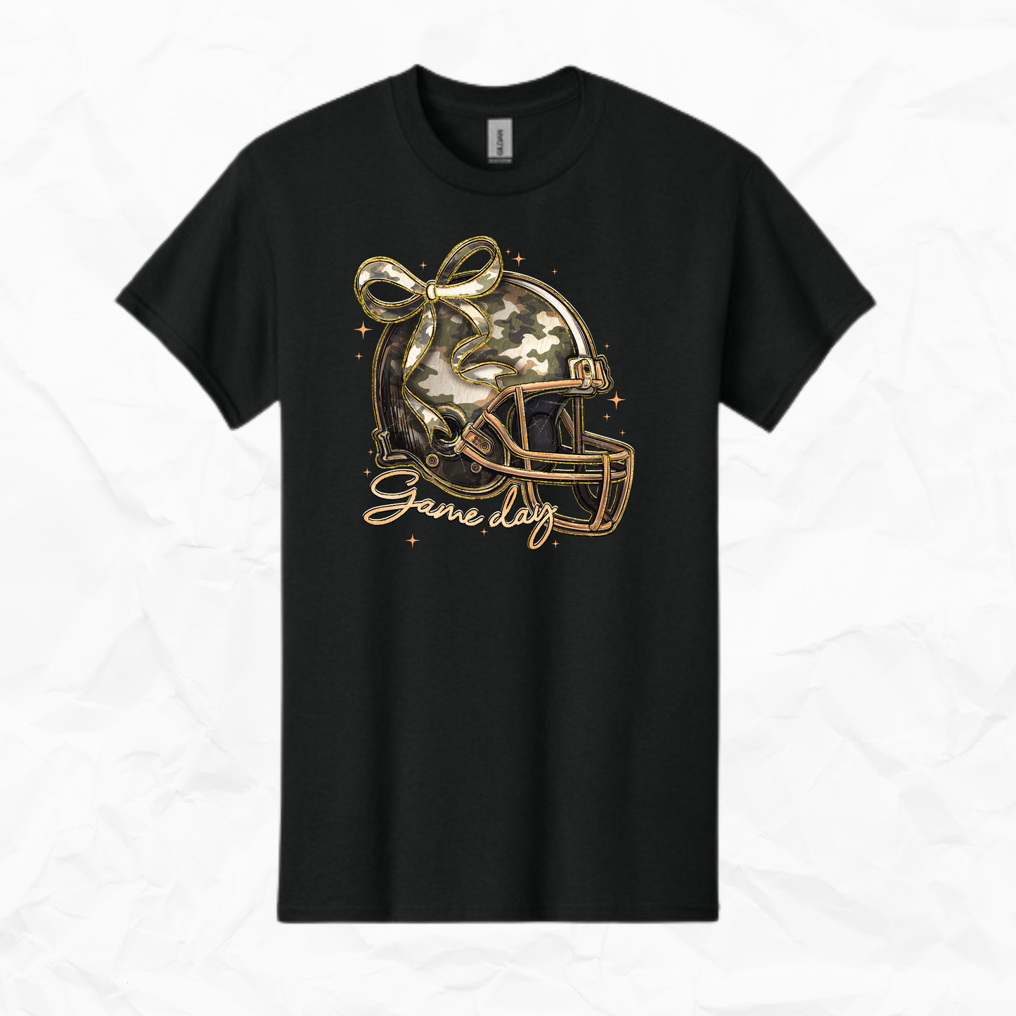 Game Day Camo Football Helmet