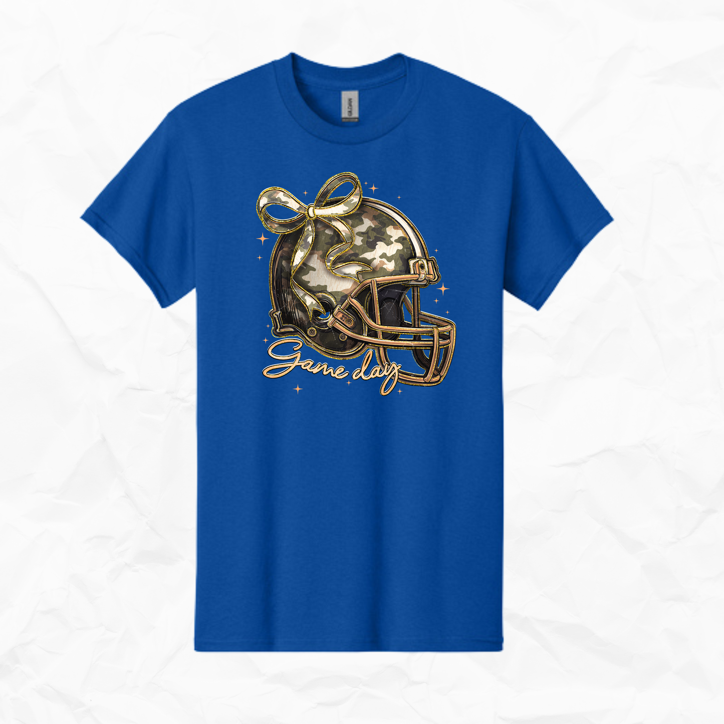 Game Day Camo Football Helmet