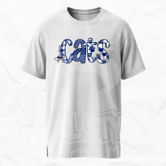 Cats Dots and Plaids