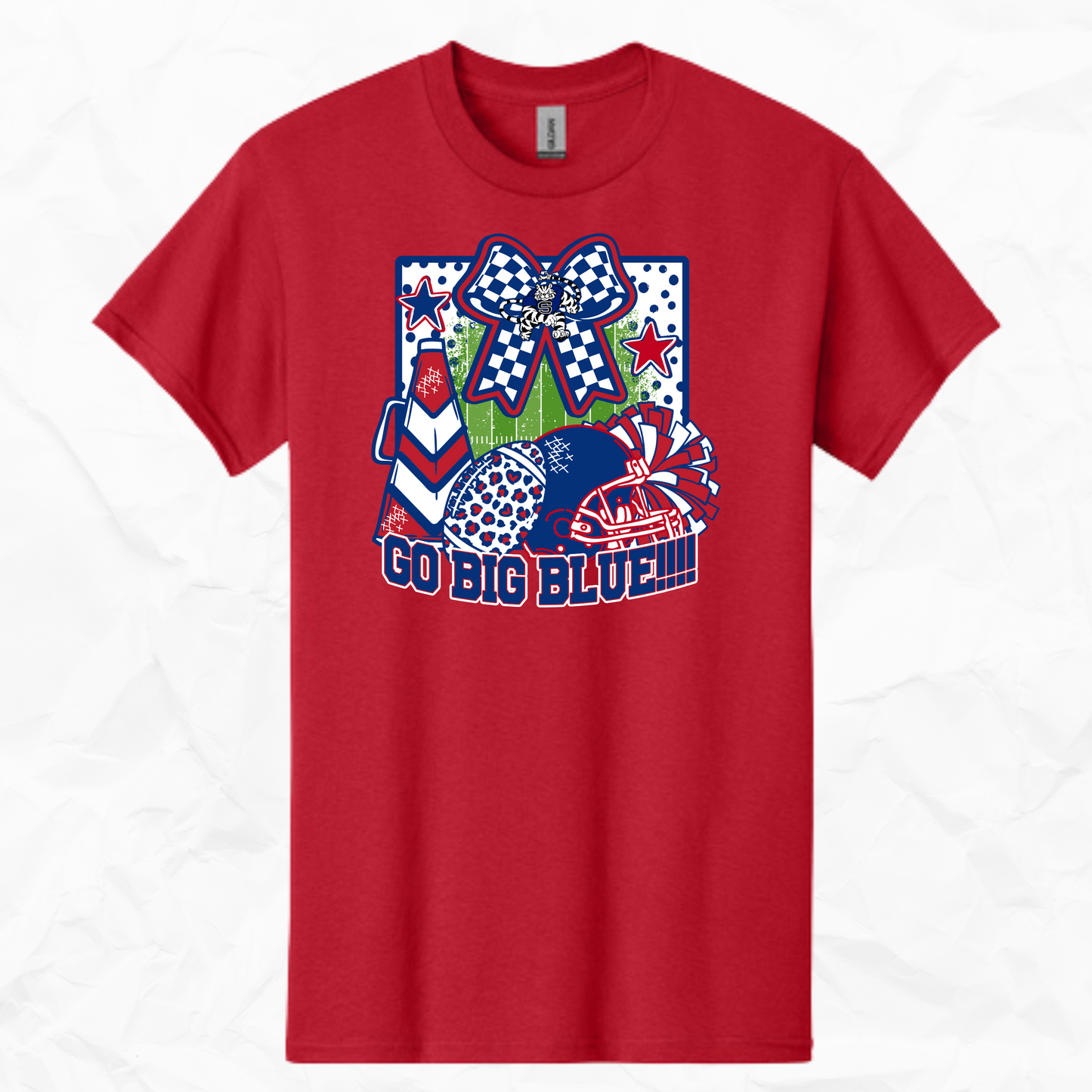 Go Big Blue!! (Red, White, & Blue)