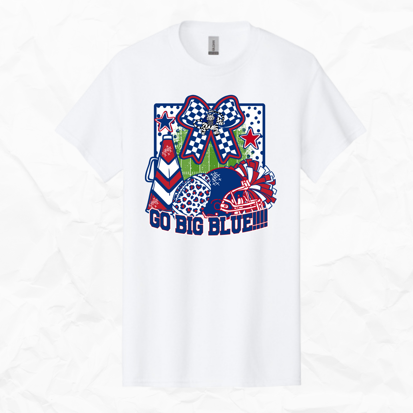 Go Big Blue!! (Red, White, & Blue)