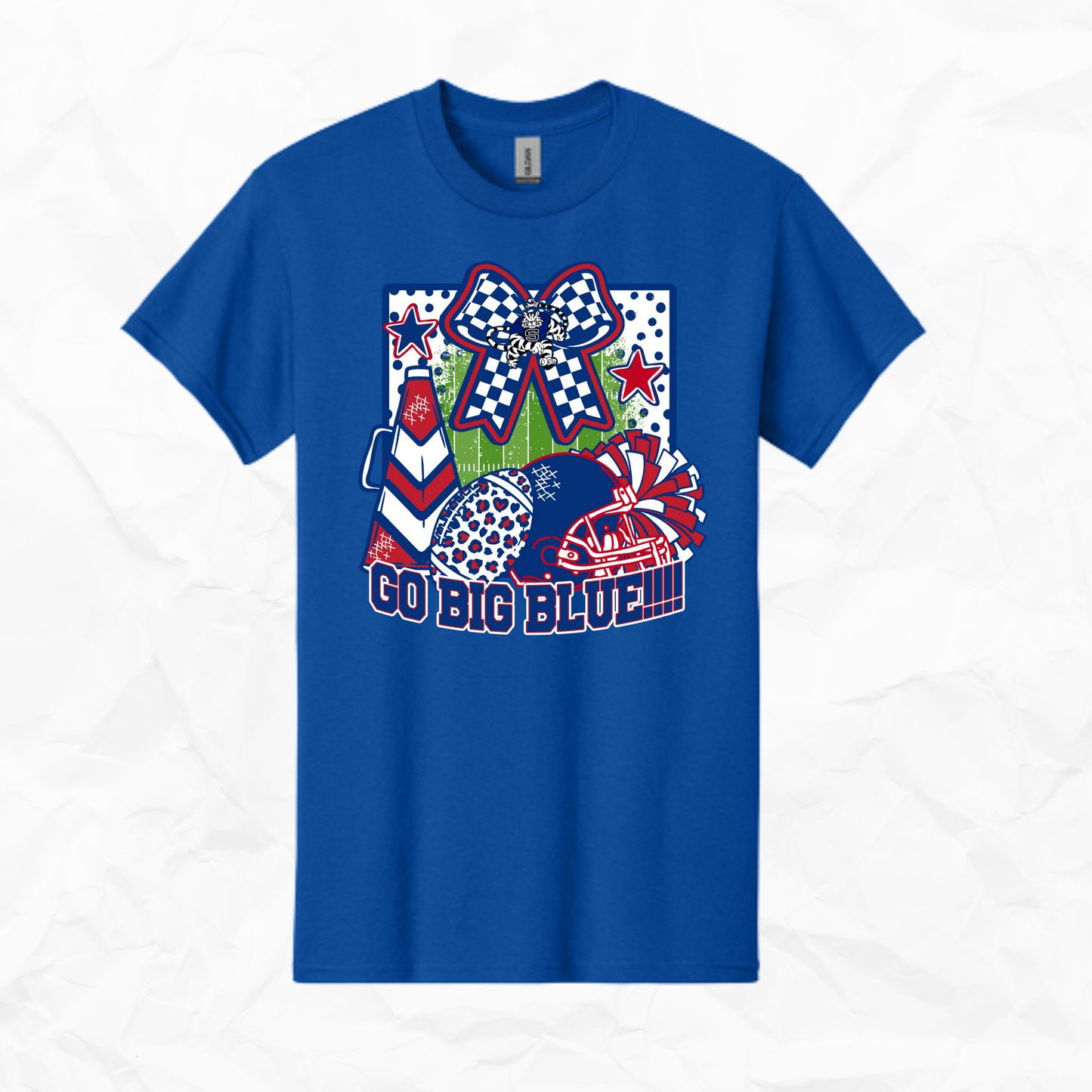 Go Big Blue!! (Red, White, & Blue)