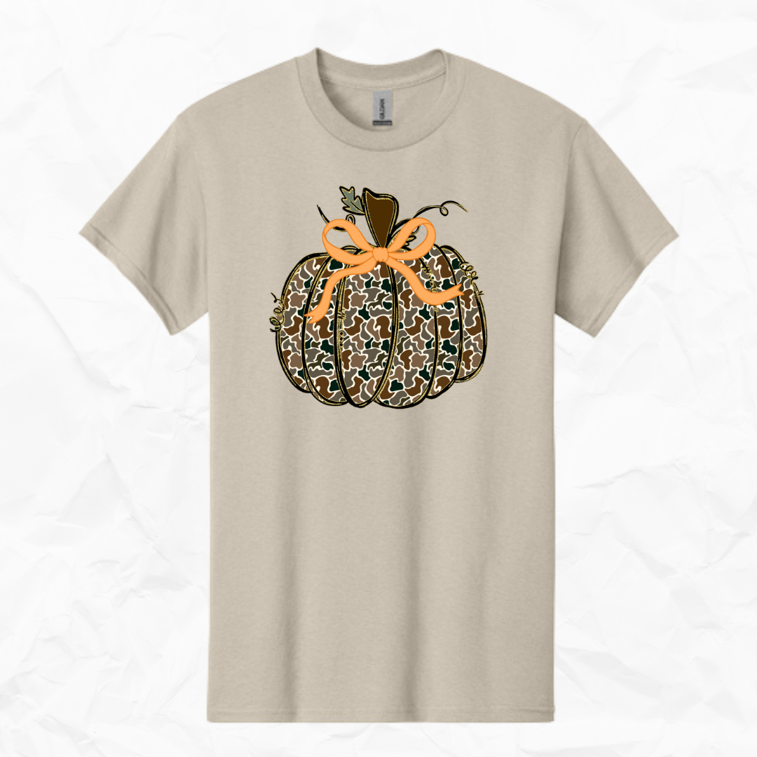 Camo Coquette Pumpkin