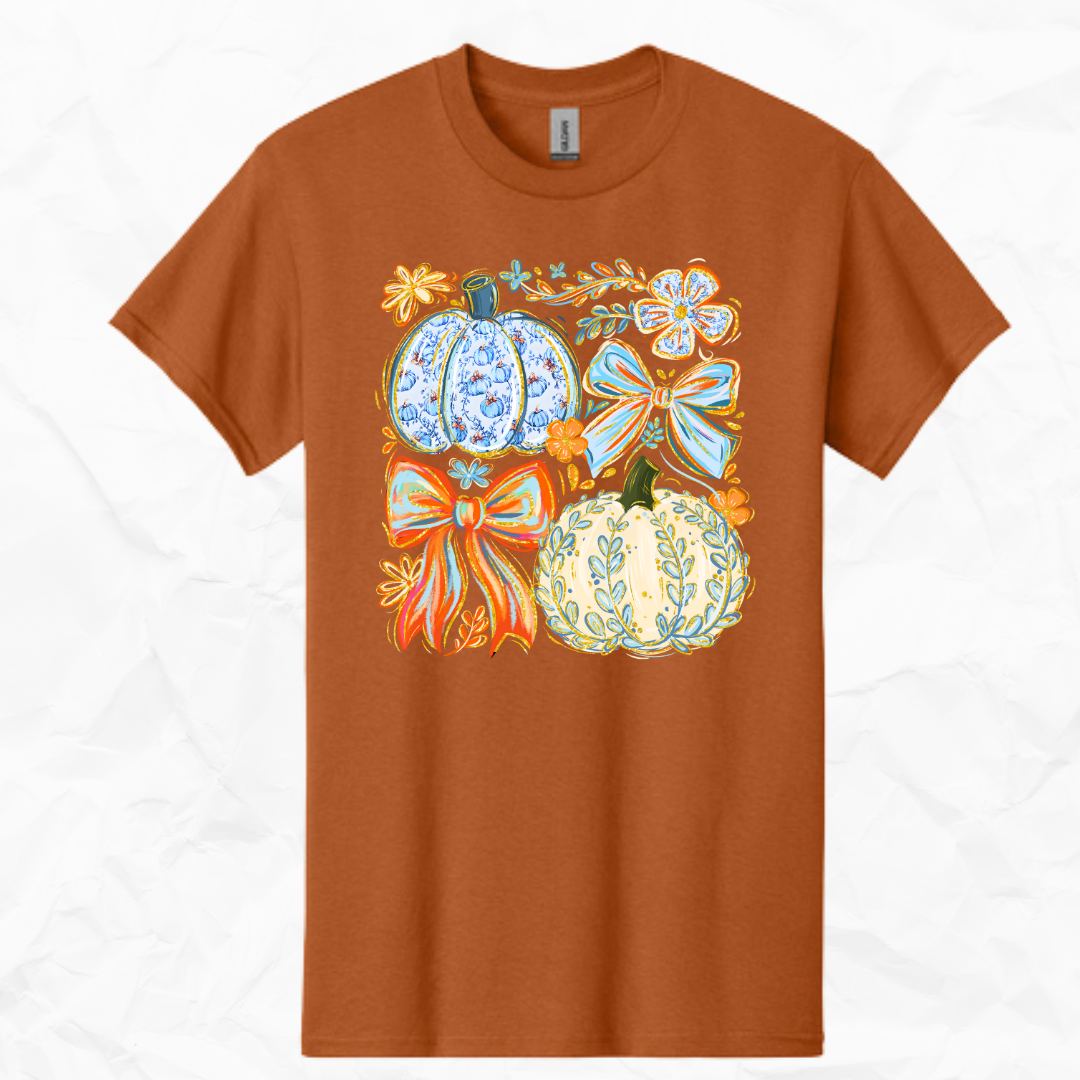 Cutesy Coquette Fall Pumpkins