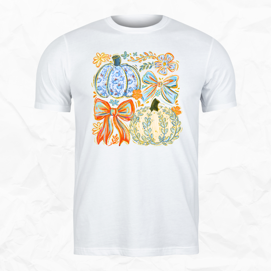 Cutesy Coquette Fall Pumpkins