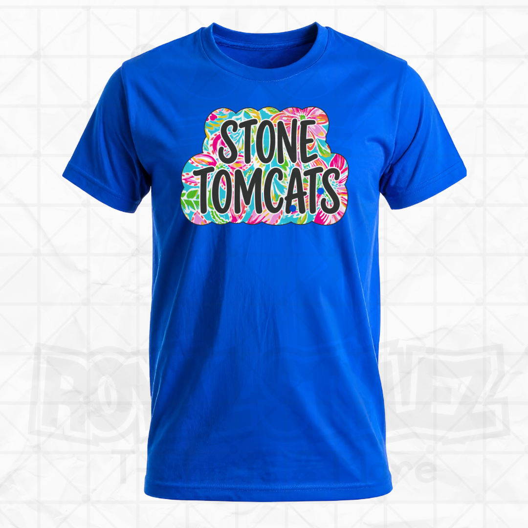 Cutesy Floral Stone Tomcats
