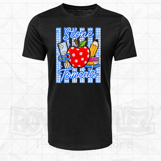 Apples and Plaids Stone
