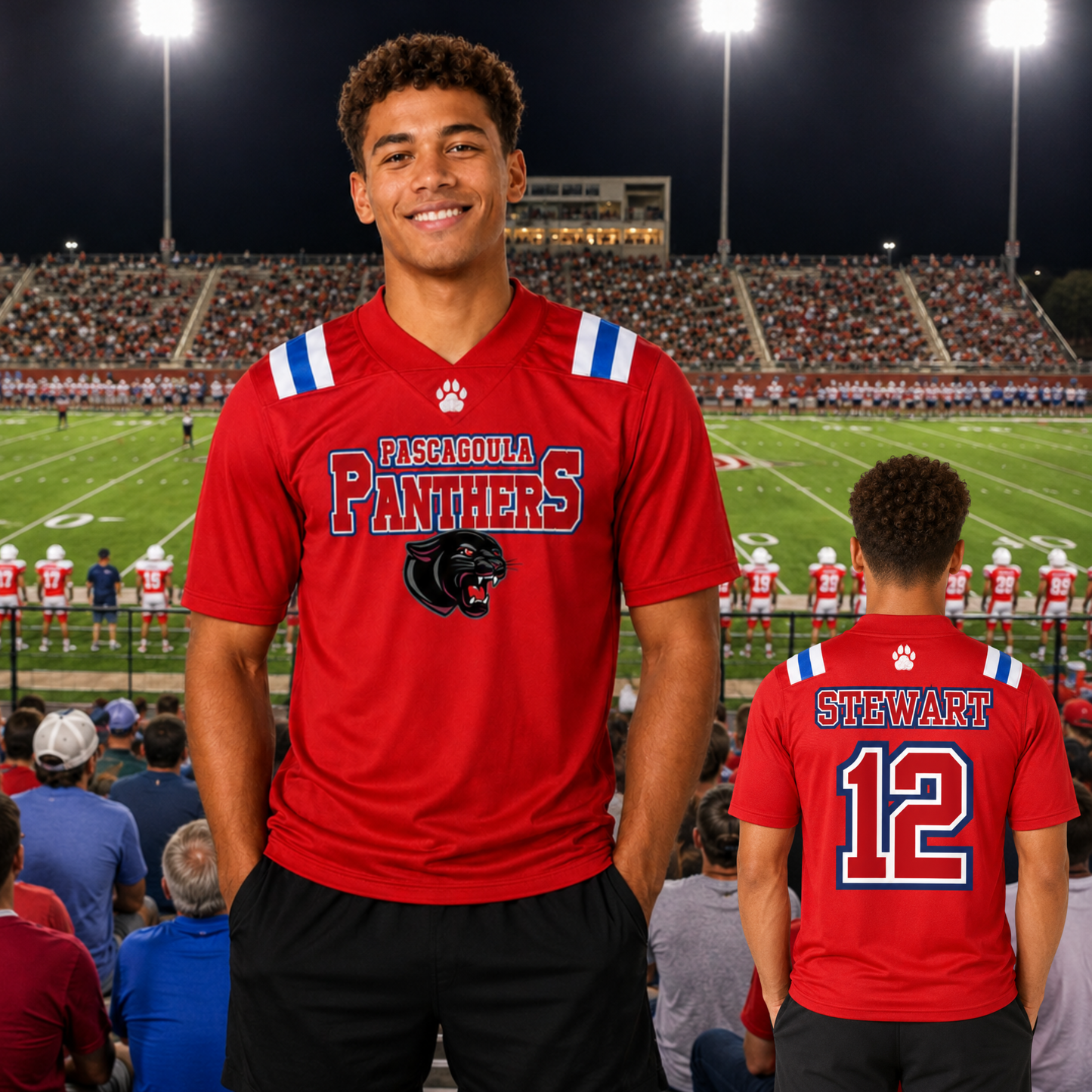 Pascagoula Panthers Custom Jersey
