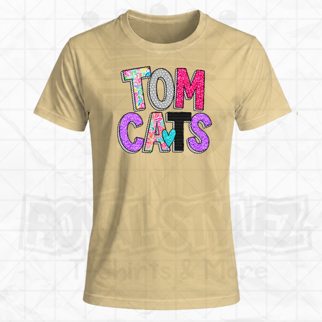 Tomcats Stacked Paisley