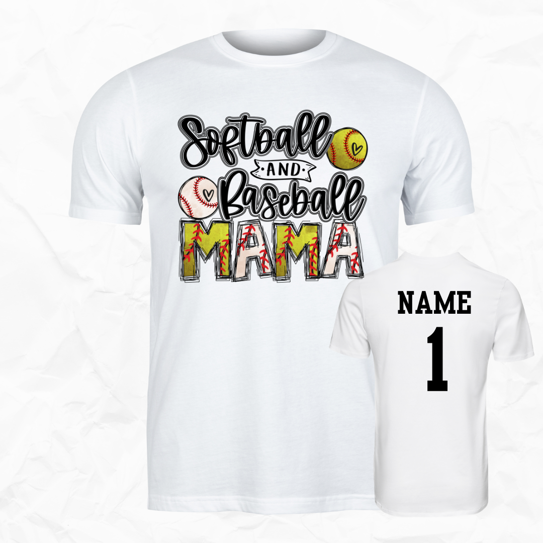 Softball And Baseball Mama