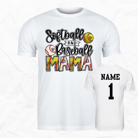 Softball And Baseball Mama