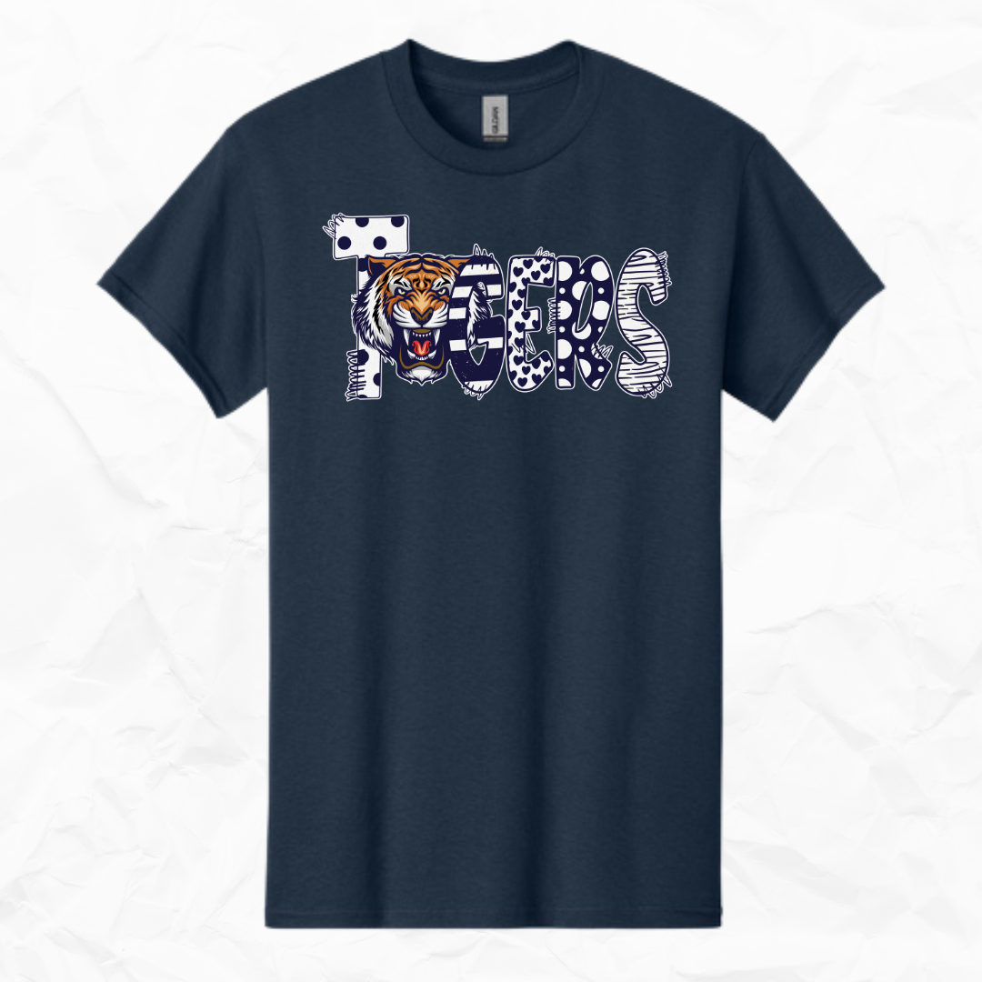 Cutesy Doodle Tigers