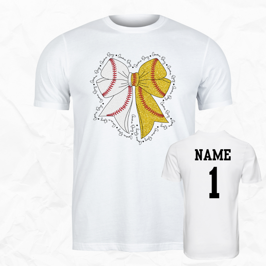 Baseball/Softball Game Day Bow