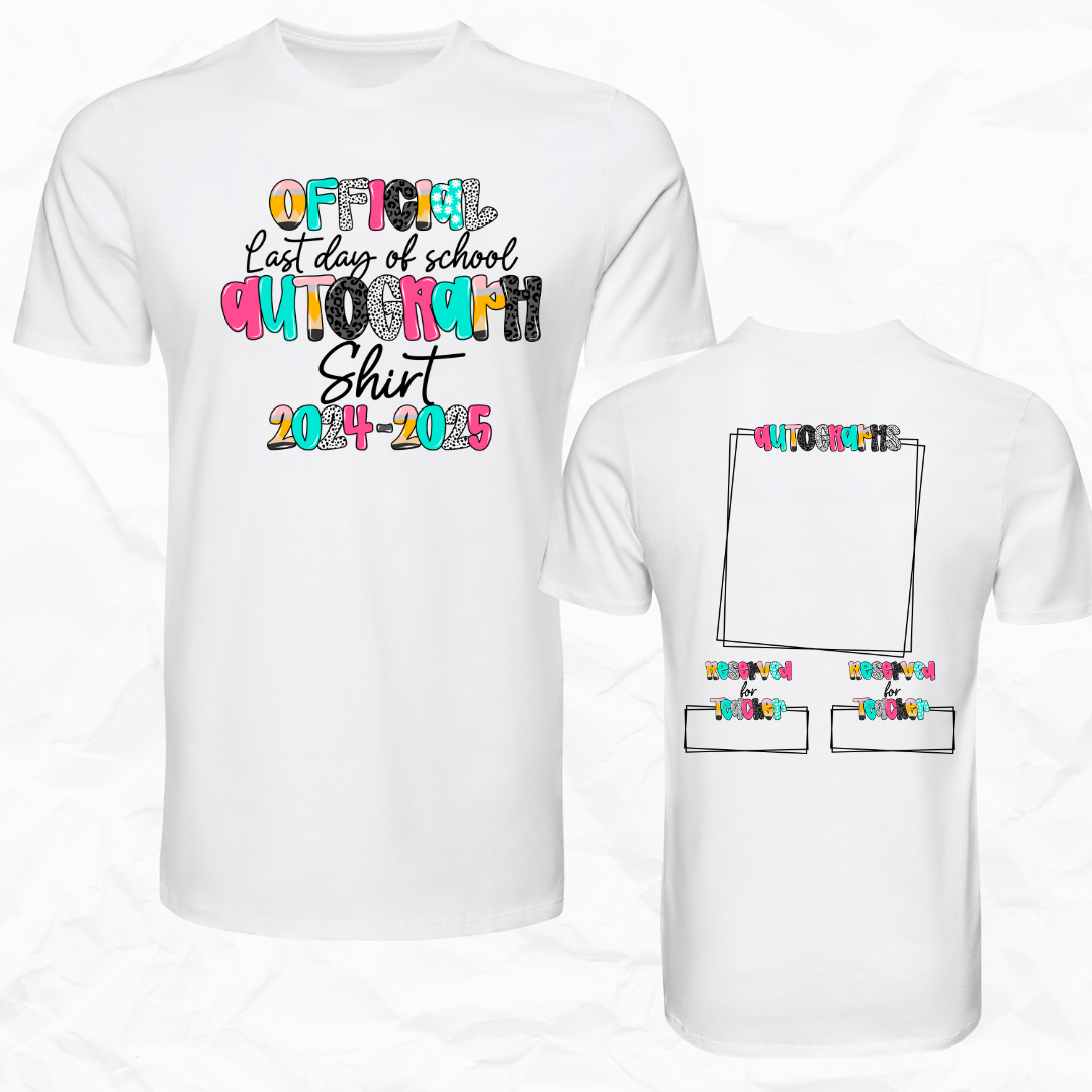 Official Last Day Autographs