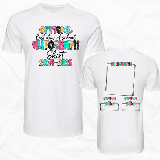 Official Last Day Autographs