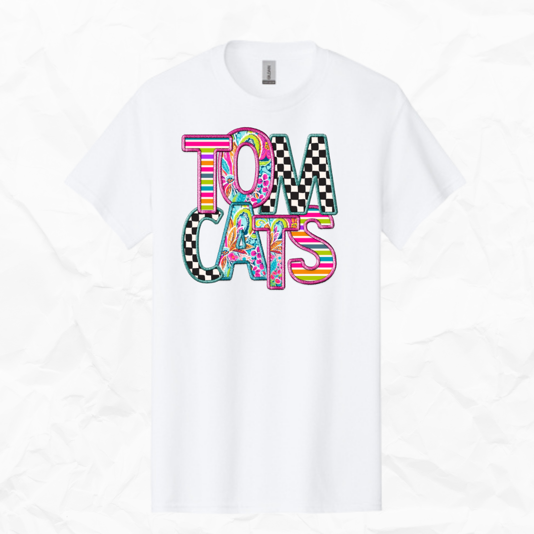TOMCATS Checkered Strips