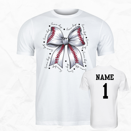 Baseball Game Day Bow