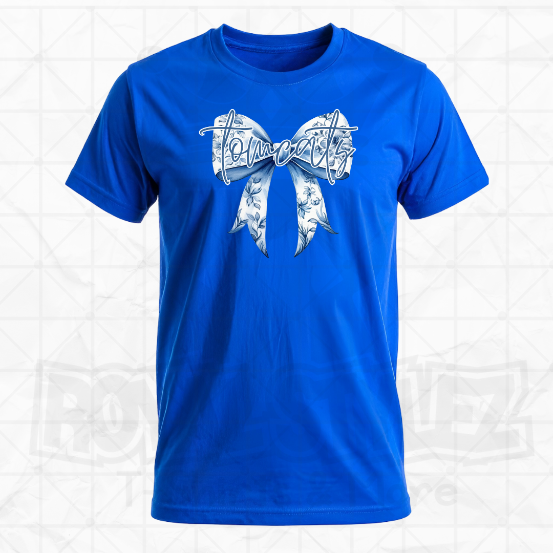Cutesy Tomcats Bow