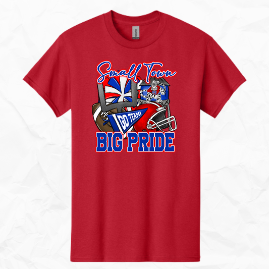 Small Town. Big Pride (Red, White, & Blue)