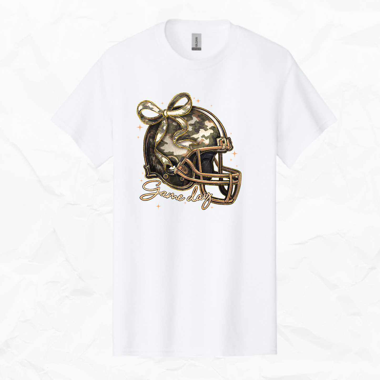 Game Day Camo Football Helmet