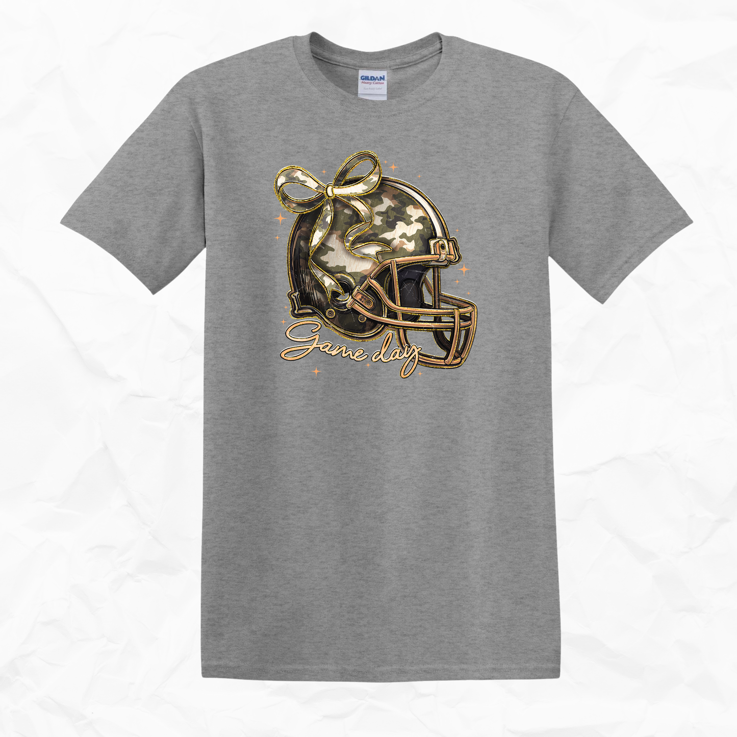 Game Day Camo Football Helmet