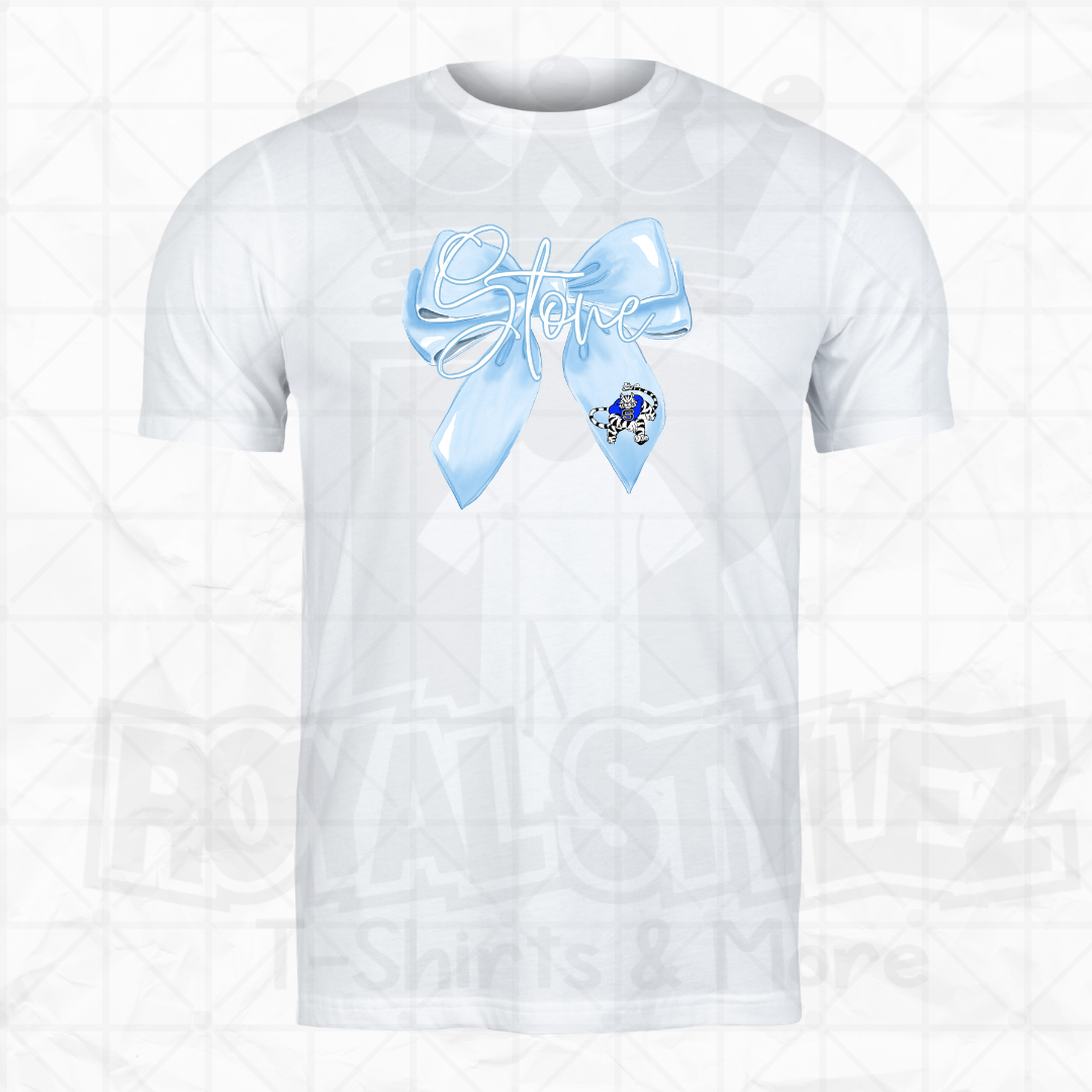 Baby Blue Tomcat Bow