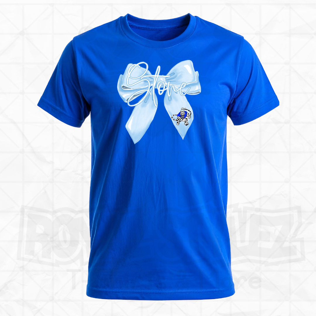 Baby Blue Tomcat Bow