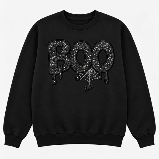 BOO Glitter Sweatshirt