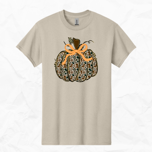 Camo Coquette Pumpkin