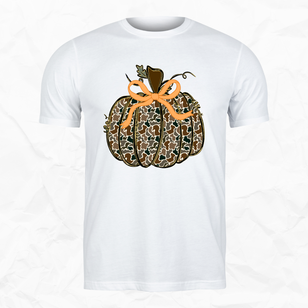 Camo Coquette Pumpkin