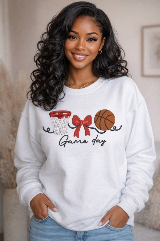 Basketball Game Day Sweatshirt