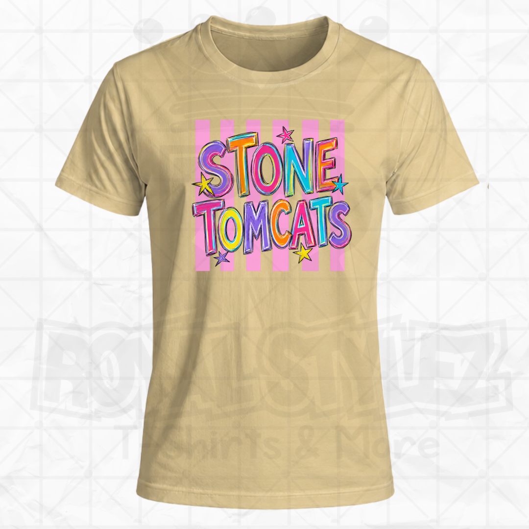 Colorful Retro Tomcats