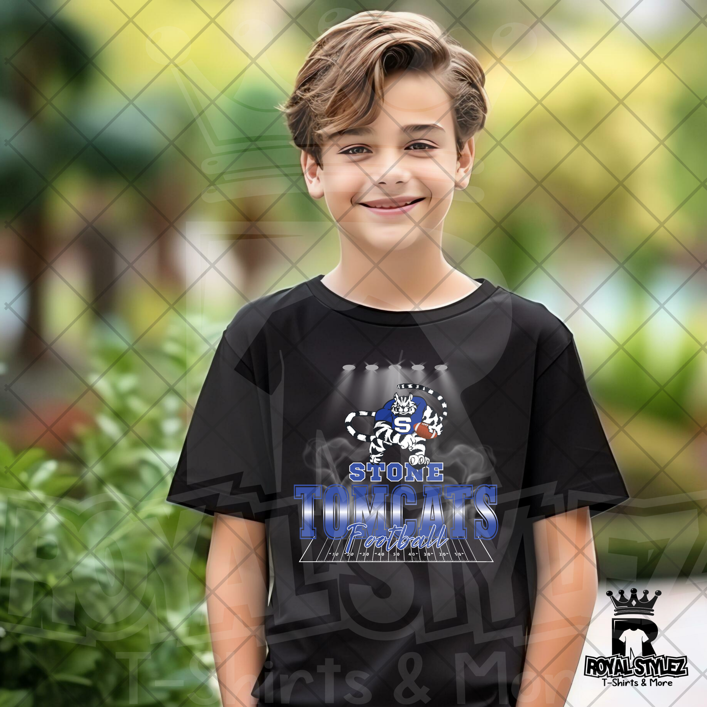 Stone Tomcats Football Pride