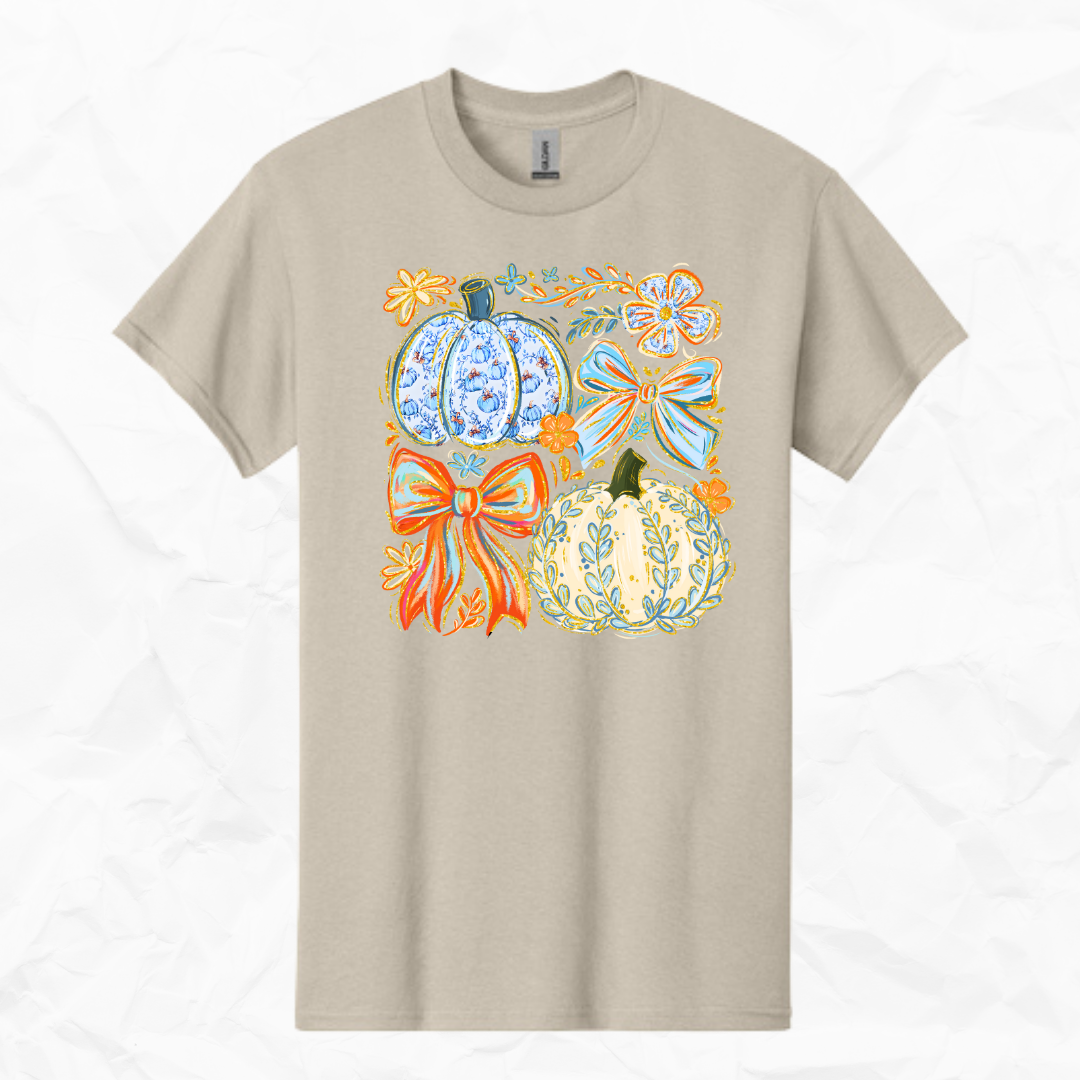 Cutesy Coquette Fall Pumpkins