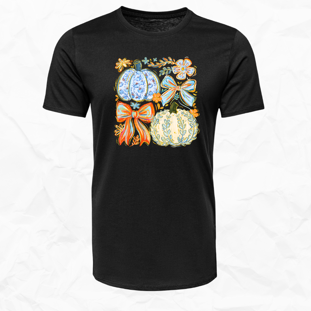 Cutesy Coquette Fall Pumpkins