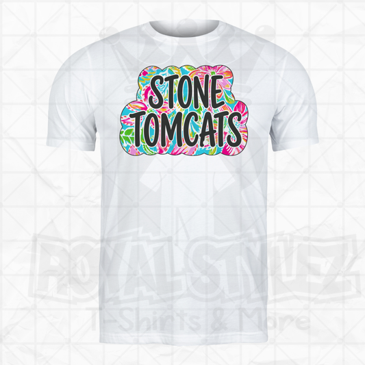 Cutesy Floral Stone Tomcats