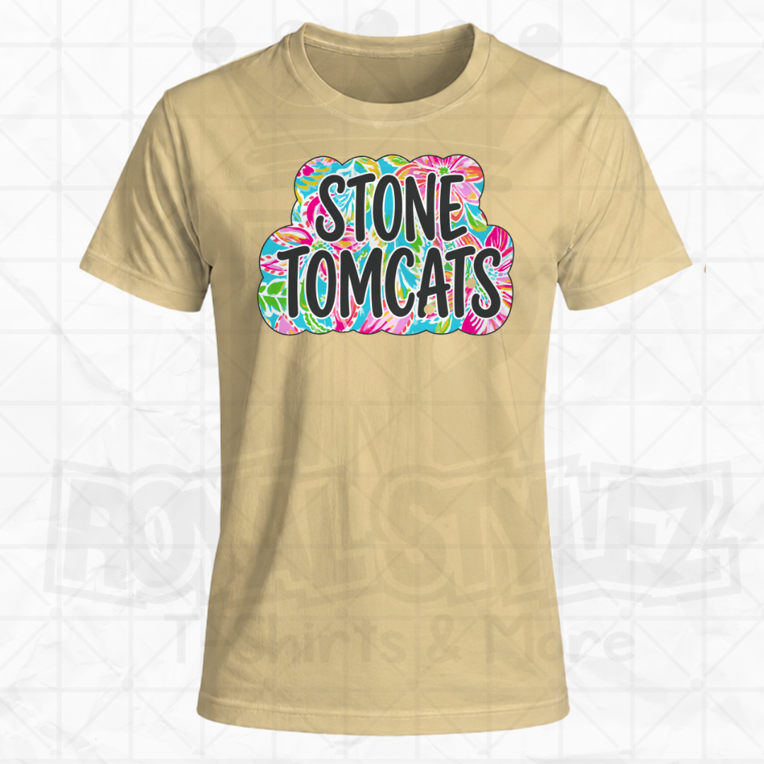 Cutesy Floral Stone Tomcats