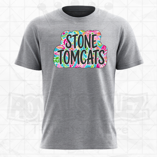 Cutesy Floral Stone Tomcats