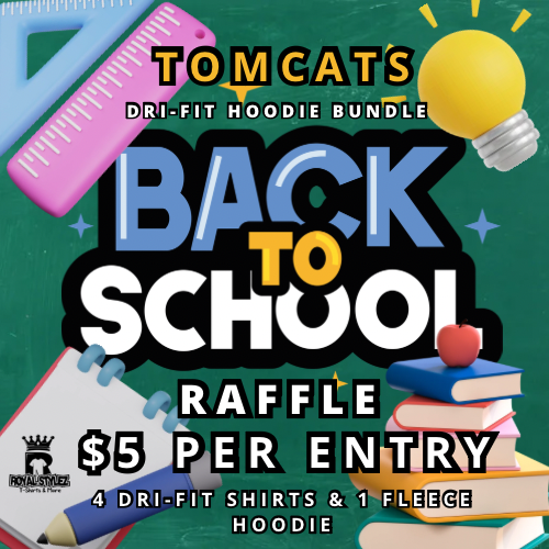 Stone Tomcats Dri-Fit Hoodie Bundle Raffle Ticket