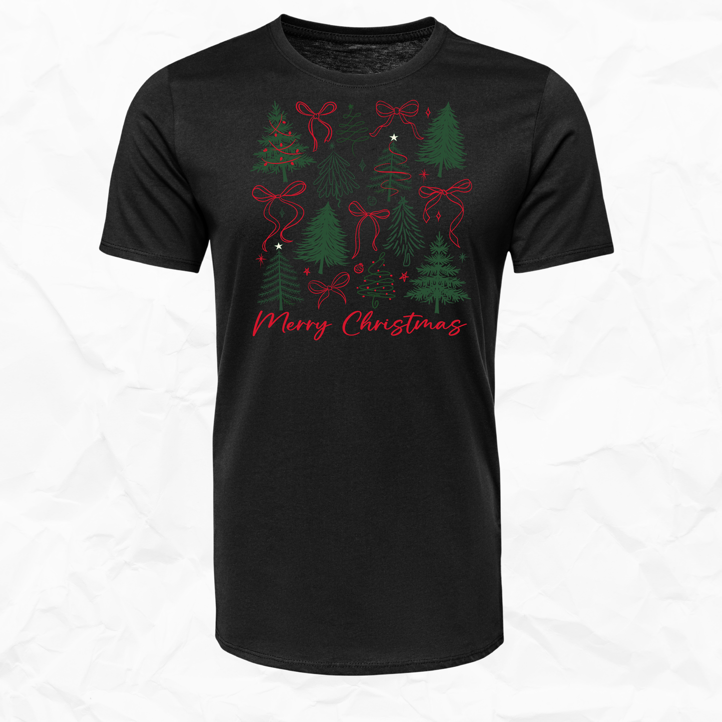 Merry Christmas Trees & Bows