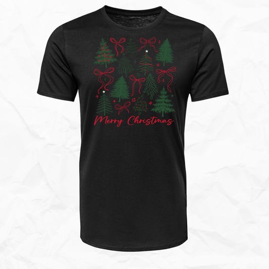 Merry Christmas Trees & Bows