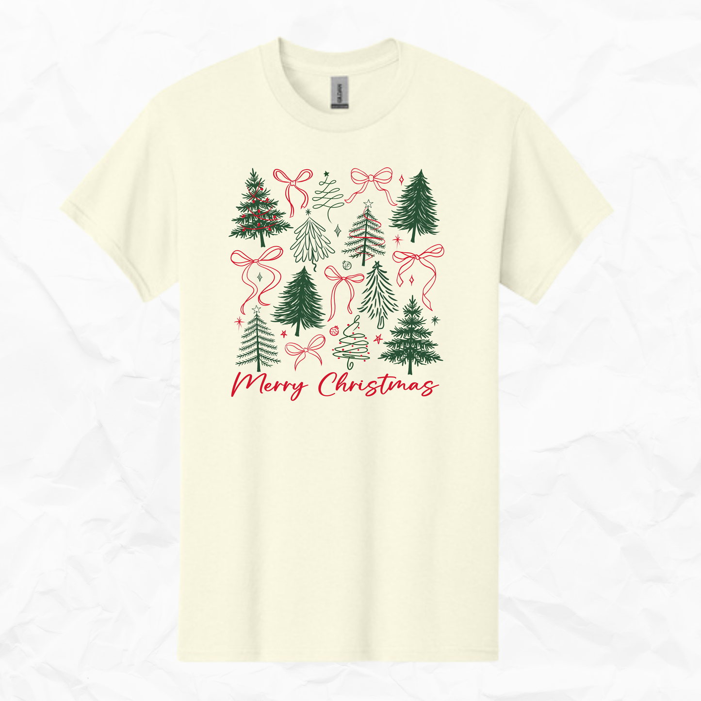 Merry Christmas Trees & Bows