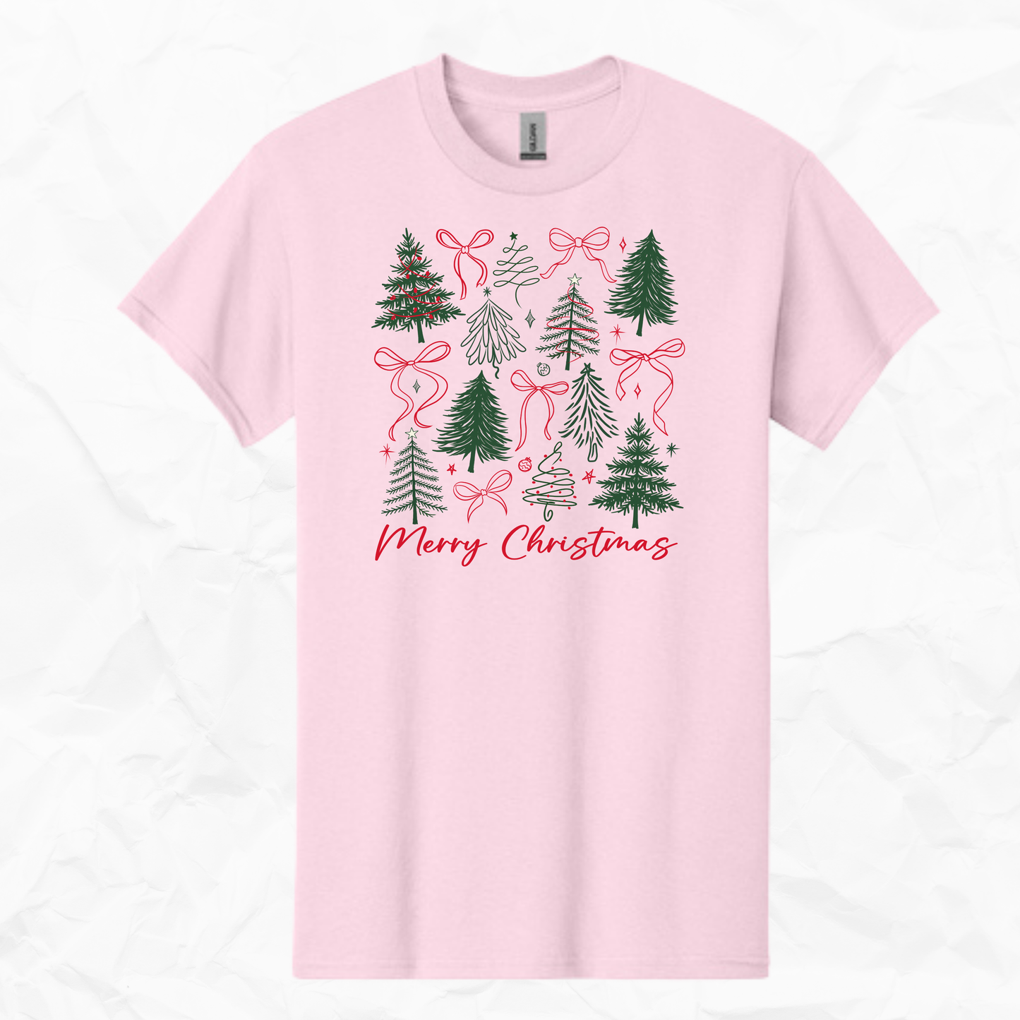 Merry Christmas Trees & Bows