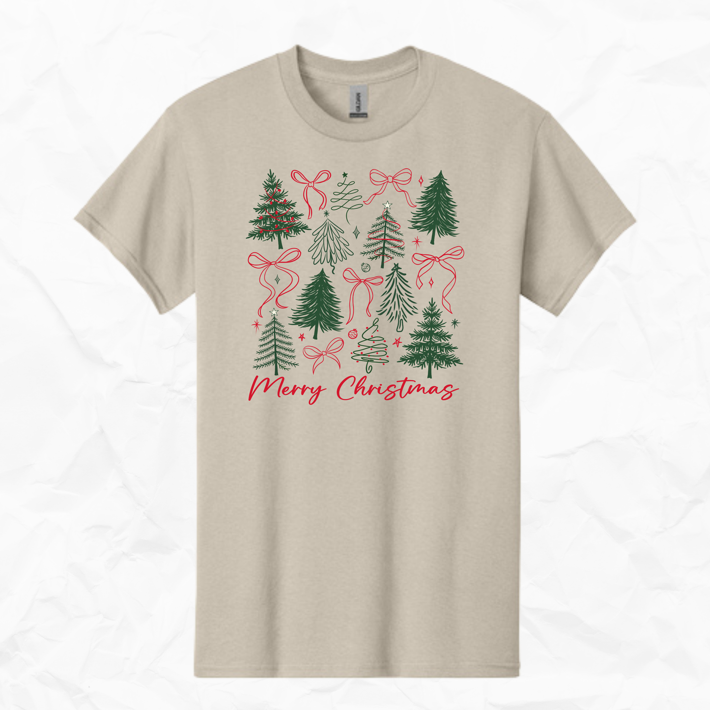 Merry Christmas Trees & Bows