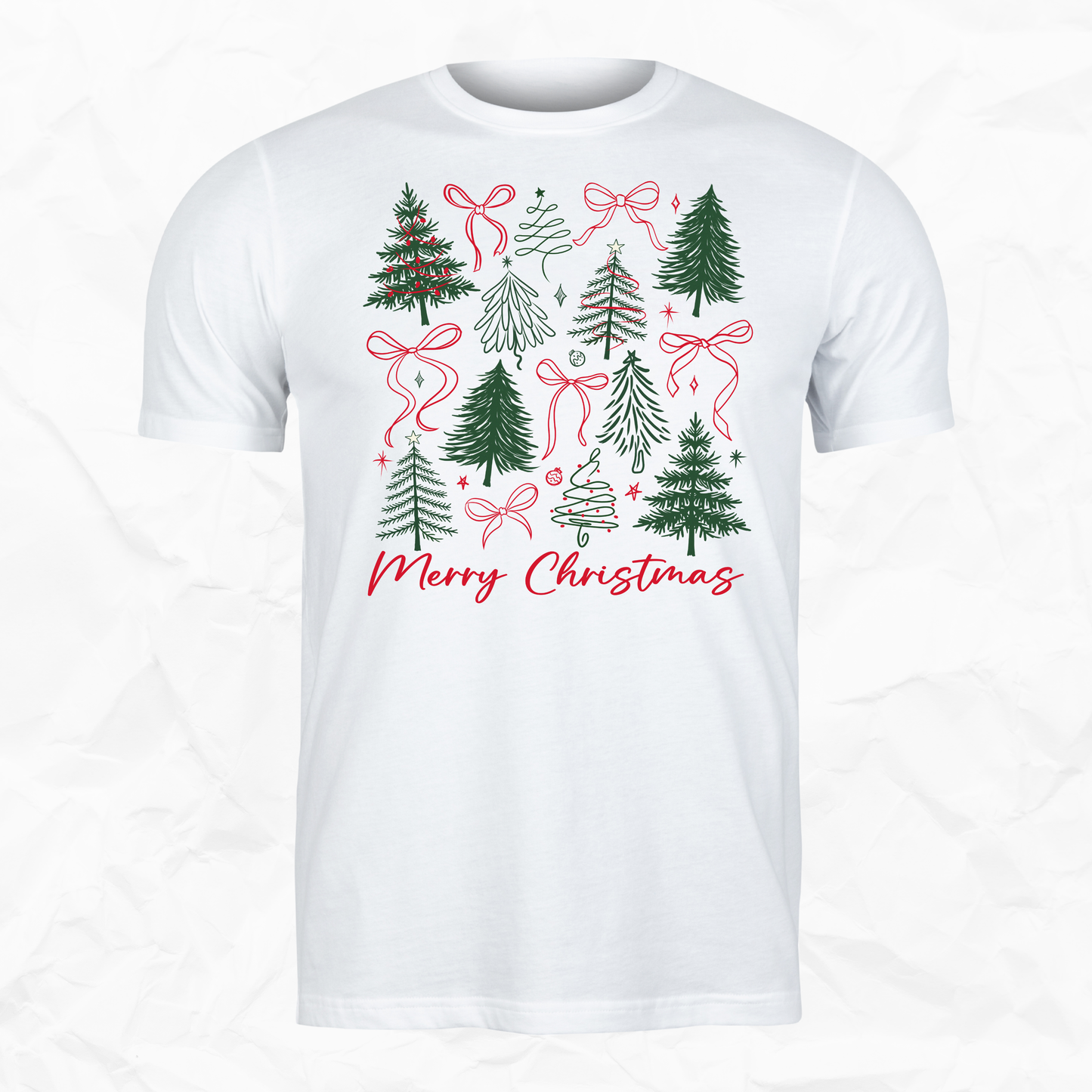 Merry Christmas Trees & Bows