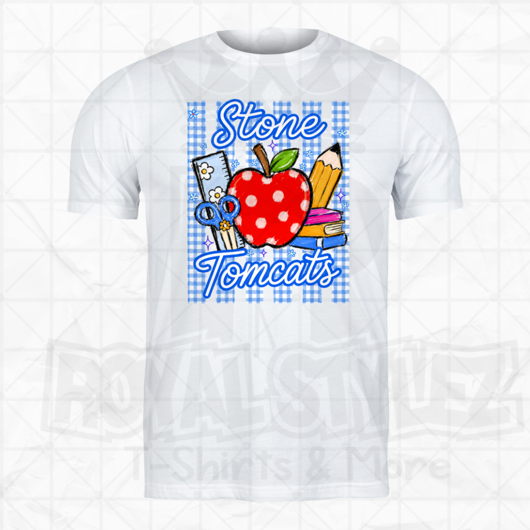 Apples and Plaids Stone