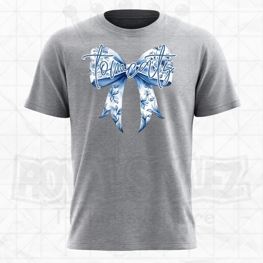 Cutesy Tomcats Bow