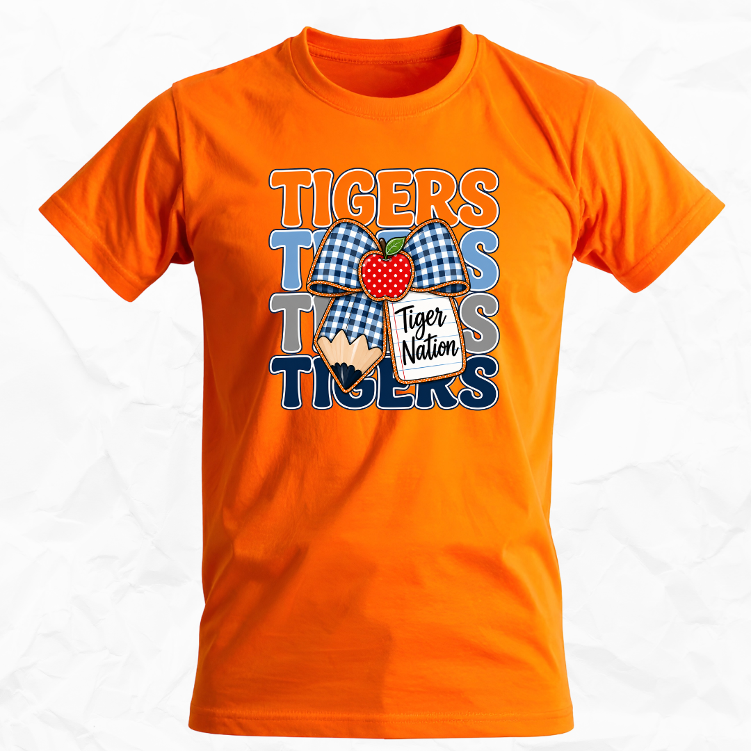 Tiger Nation Bow Tee