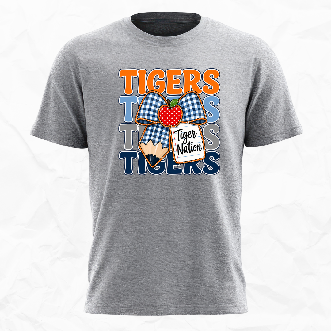 Tiger Nation Bow Tee
